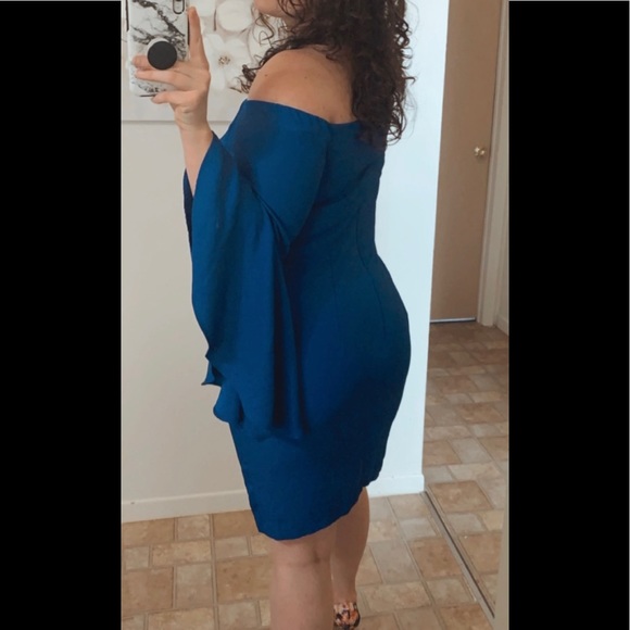 off the shoulder dress - Picture 2 of 2